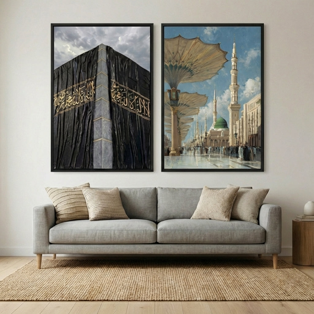 Khana Kaaba Canvas Painting