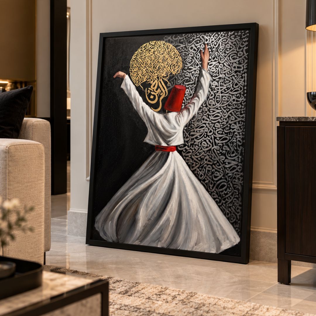 Sufi painting for living room