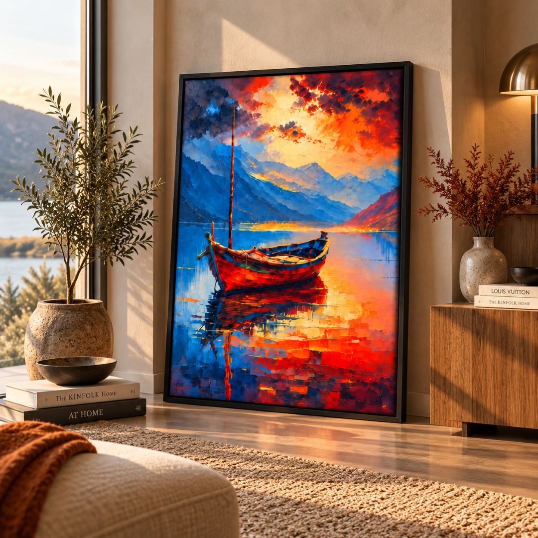 Scenic Lake Wall Art