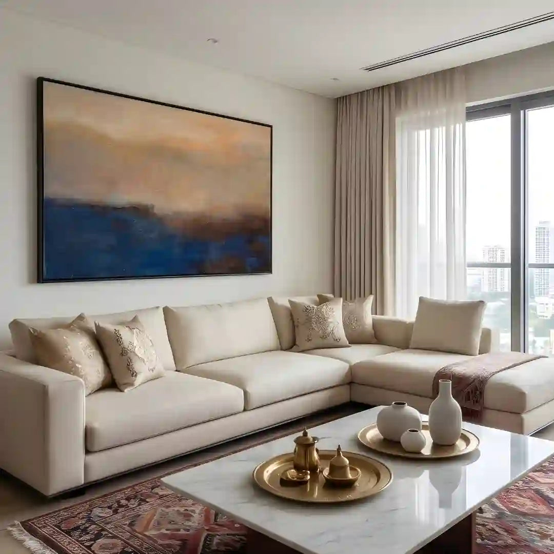 Landscape Modern Abstract Canvas Painting