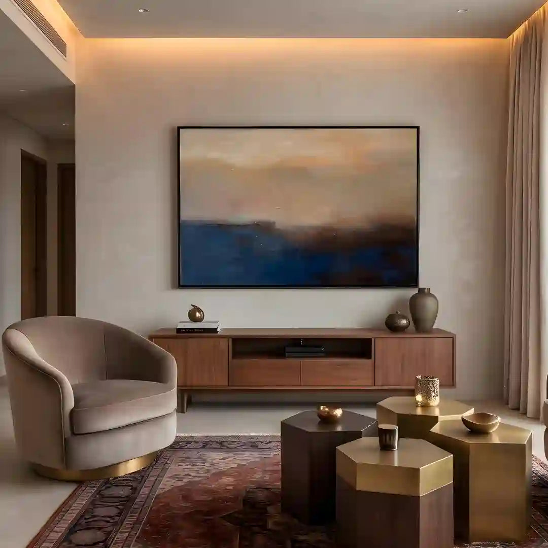 Landscape Modern Abstract Canvas Painting