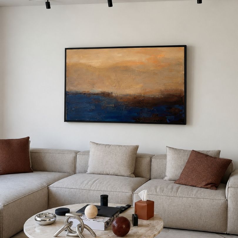 Landscape Modern Abstract Canvas Painting