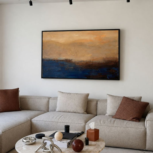 Landscape Modern Abstract Canvas Painting