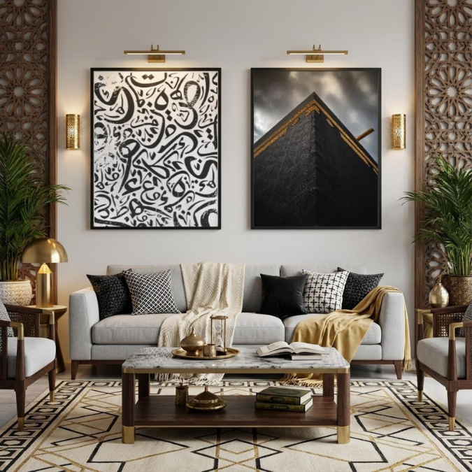 Khana Kabah Islamic Wall Frame Painting