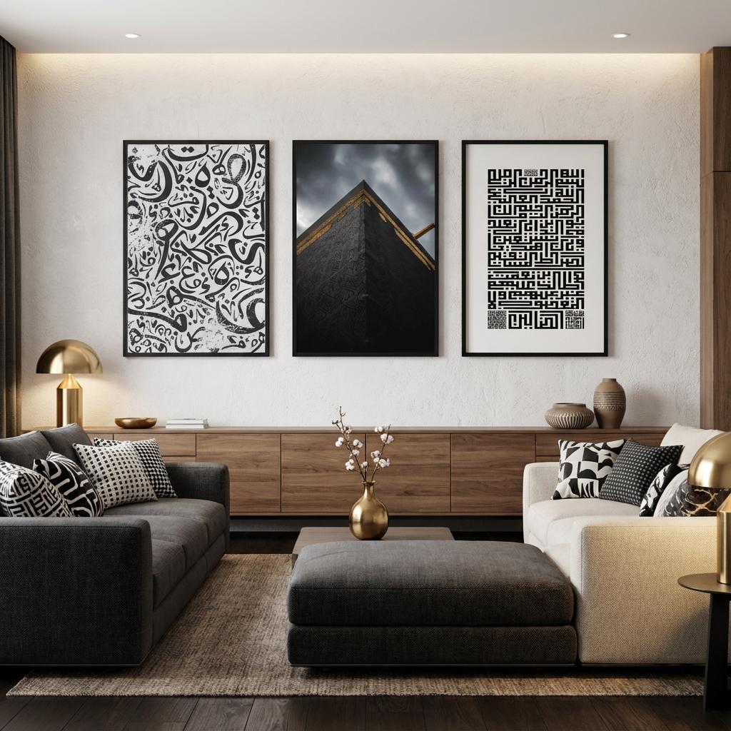 Khana Kabah Islamic Wall Frame Painting